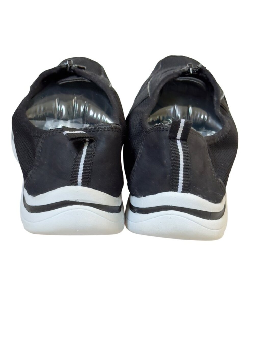 Anne Klein Sport Womens Slip-On Shoes Zipper Lightweight Textile Upper Size 8.5M - Picture 4 of 9